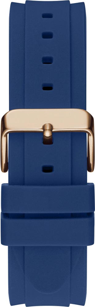  Shop Authentic Guess Connoisseur Blue Dial Blue Silicone Strap Watch For Men - GW0335G2 - Luxxuri