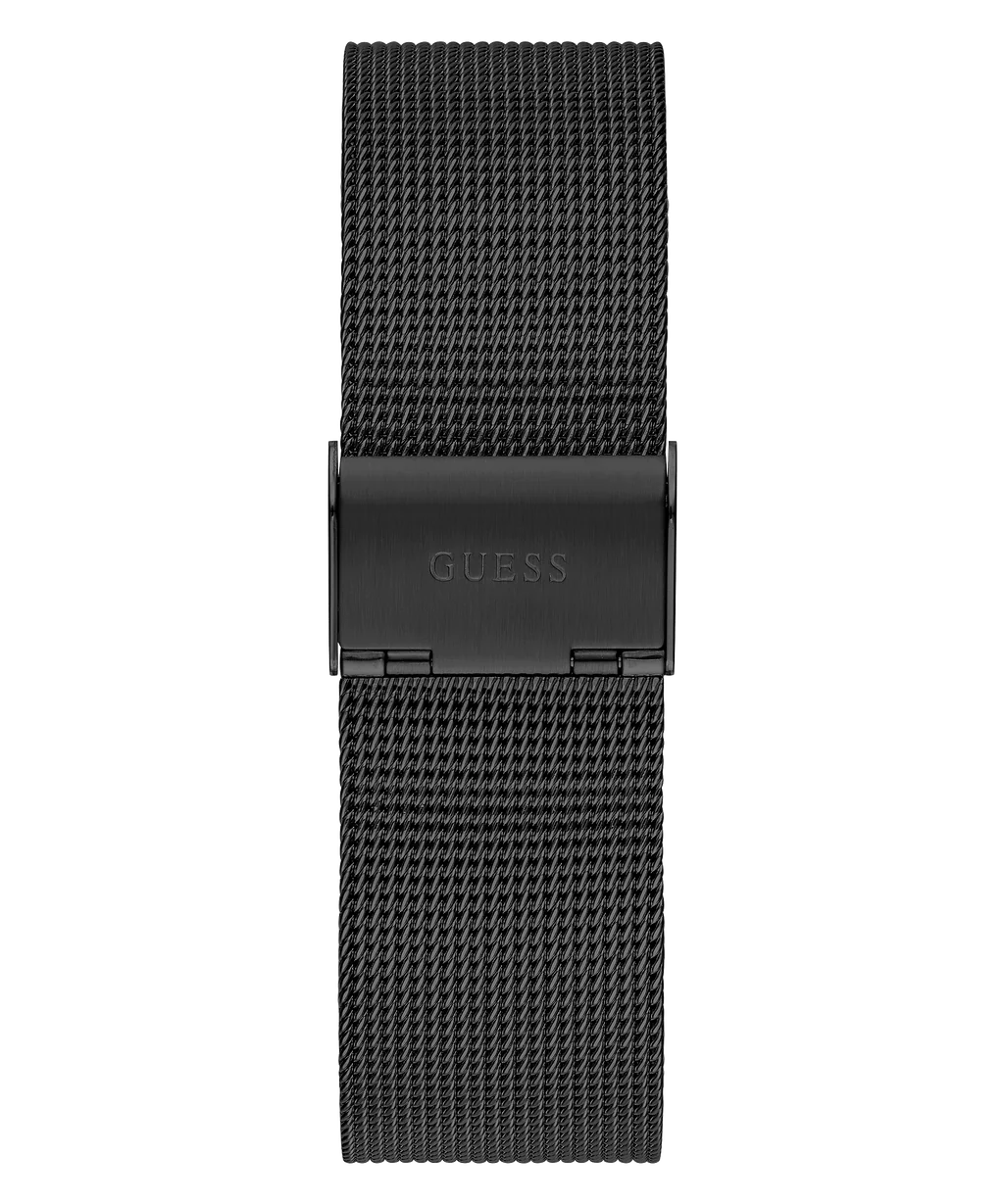  Shop Authentic Guess Diamonds Black Dial Black Mesh Strap Watch for Men - W0298G1 - Luxxuri
