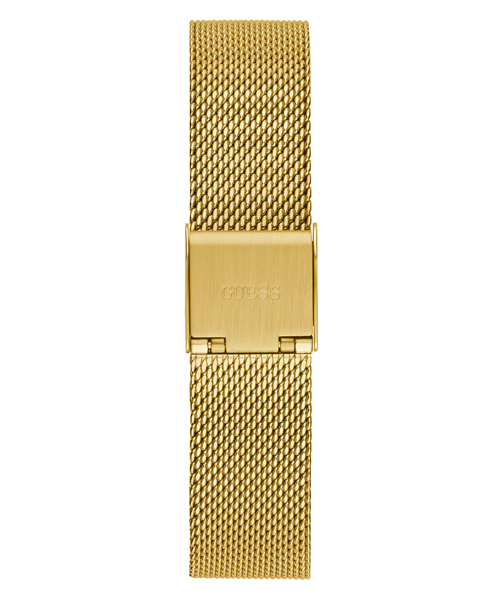  Shop Authentic Guess Quartz Red Dial Gold Mesh Strap Watch For Women - GW0354L4 - Luxxuri