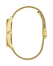  Shop Authentic Guess Tailor Multifunction Gold Dial Gold Mesh Bracelet Watch for Men - GW0368G2 - Luxxuri