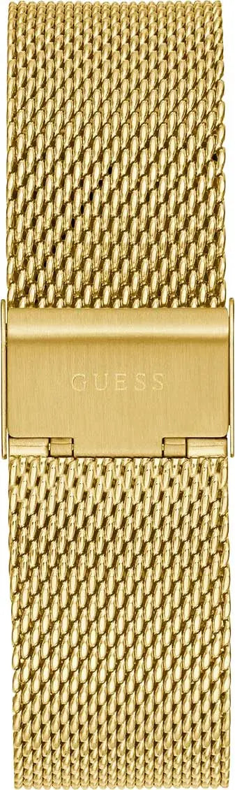  Shop Authentic Guess Tailor Multifunction Gold Dial Gold Mesh Bracelet Watch for Men - GW0368G2 - Luxxuri