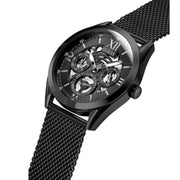  Shop Authentic Guess Analog Multifunction Black Dial Black Mesh Bracelet Watch for Men - GW0368G3 - Luxxuri