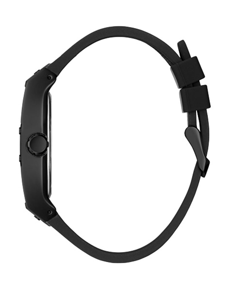  Shop Authentic Guess Phoenix Black Dial Black Rubber Strap Watch for Men - GW0386G1 - Luxxuri