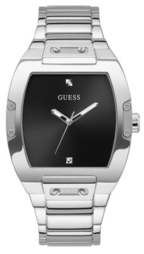  Shop Authentic Guess Phoenix Black Dial Silver Steel Strap Watch for Men - GW0387G1 - Luxxuri
