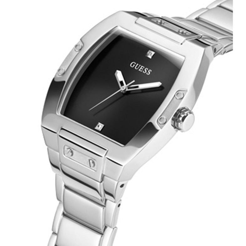  Shop Authentic Guess Phoenix Black Dial Silver Steel Strap Watch for Men - GW0387G1 - Luxxuri