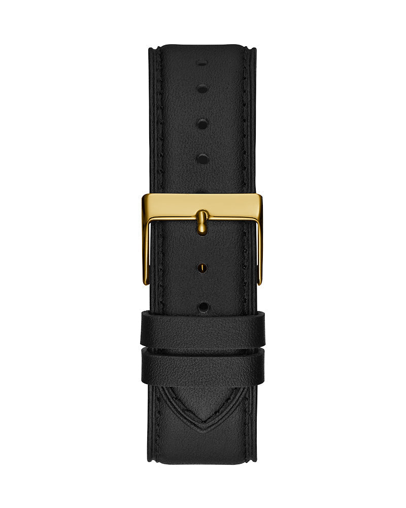  Shop Authentic Guess Tailor Gold Dial Black Leather Strap Watch for Men - GW0389G2 - Luxxuri
