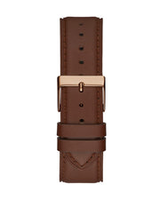  Shop Authentic Guess Tailor Analog Blue Dial Brown Leather Strap Watch for Men - GW0389G3 - Luxxuri