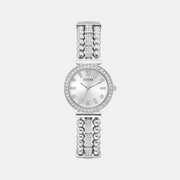  Shop Authentic Guess Gala Diamonds Silver Dial Silver Steel Strap Watch for Women - GW0401L1 - Luxxuri