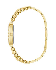  Shop Authentic Guess Gala Diamonds Gold Dial Gold Steel Strap Watch for Women - GW0401L2 - Luxxuri