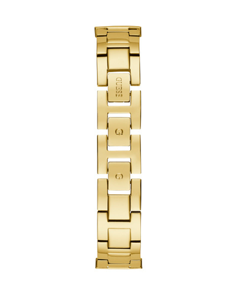  Shop Authentic Guess Gala Diamonds Gold Dial Gold Steel Strap Watch for Women - GW0401L2 - Luxxuri