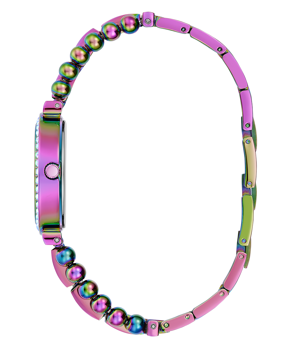  Shop Authentic Guess Intricate Iridescent Crystals Purple Dial Purple Steel Strap Watch for Women - GW0401L4 - Luxxuri