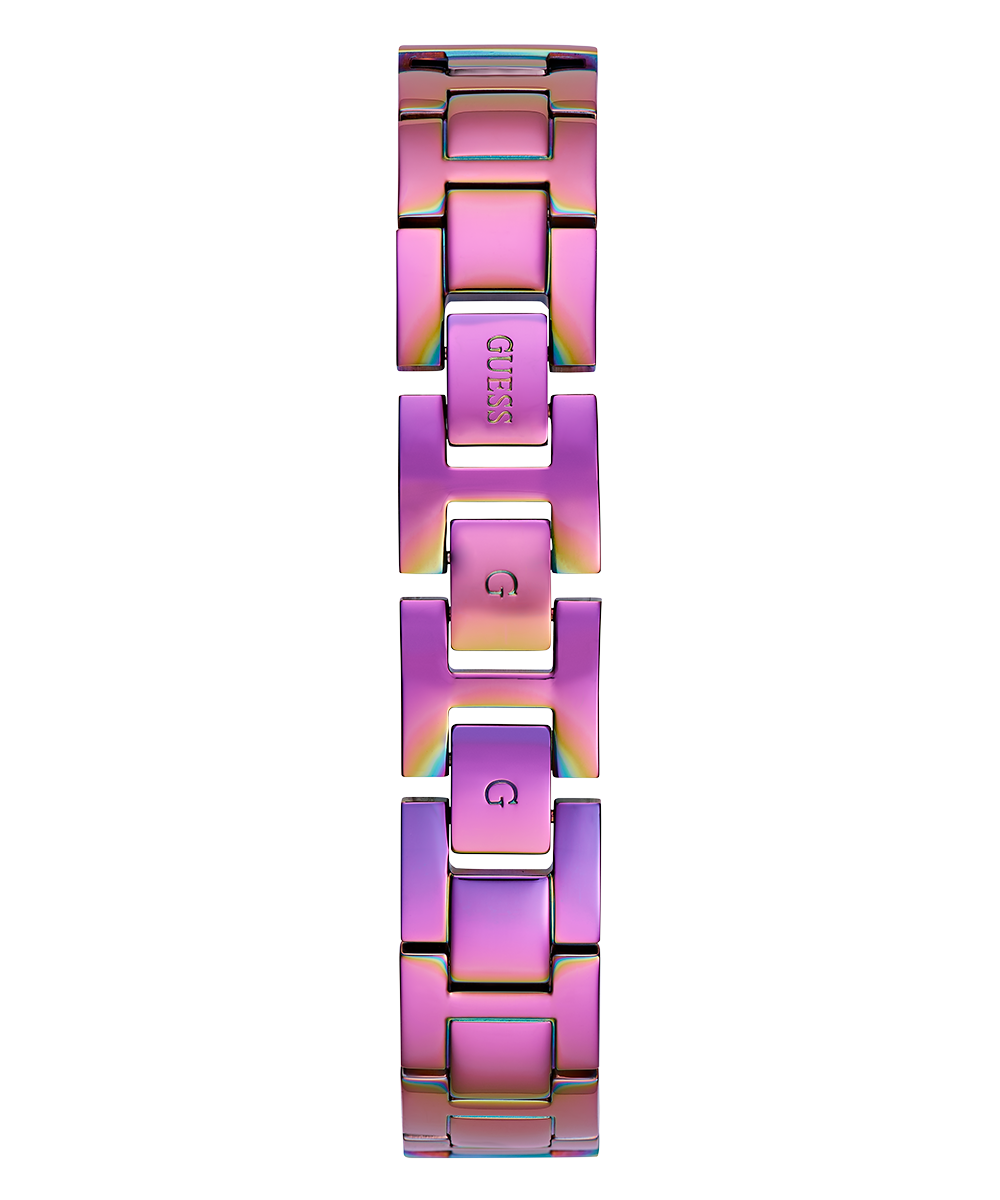  Shop Authentic Guess Intricate Iridescent Crystals Purple Dial Purple Steel Strap Watch for Women - GW0401L4 - Luxxuri