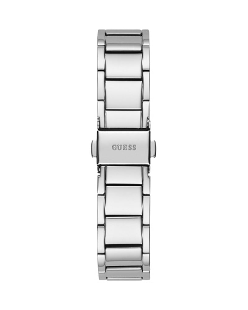  Shop Authentic Guess Solstice Diamonds Silver Dial Silver Steel Strap Watch for Women - GW0403L1 - Luxxuri