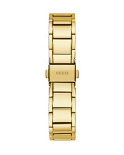  Shop Authentic Guess Solstice Diamonds Gold Dial Gold Steel Strap Watch for Women - GW0403L2 - Luxxuri