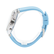  Shop Authentic Guess Heiress Diamonds Blue Dial Blue Rubber Strap Watch for Women - GW0407L1 - Luxxuri