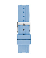  Shop Authentic Guess Heiress Diamonds Blue Dial Blue Rubber Strap Watch for Women - GW0407L1 - Luxxuri