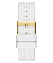  Shop Authentic Guess Athena White Dial White Rubber Strap Watch for Women - GW0409L2 - Luxxuri