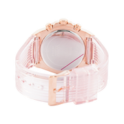  Shop Authentic Guess Athena Rose Gold Dial Rose Gold Rubber Strap Watch for Women - GW0409L3 - Luxxuri