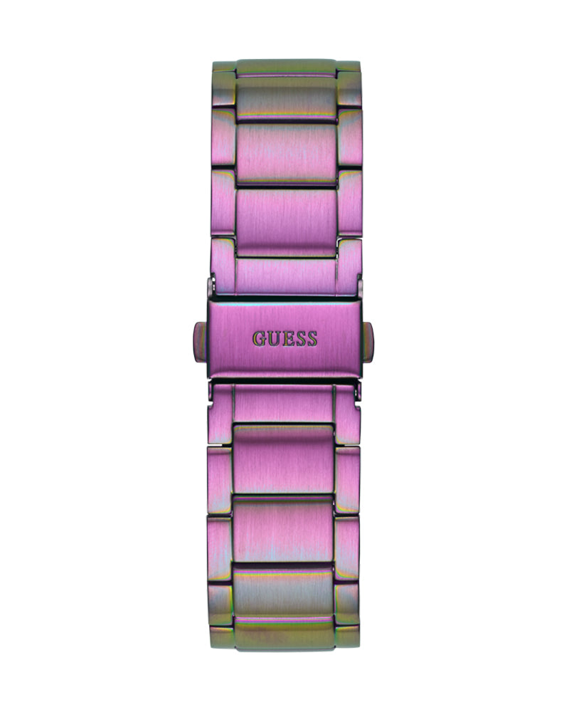  Shop Authentic Guess Crown Jewel Diamonds Purple Dial Purple Steel Strap Watch for Women - GW0410L4 - Luxxuri