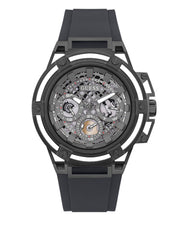  Shop Authentic Guess Matrix Multifunction Grey Dial Grey Rubber Strap Watch for Men - GW0423G3 - Luxxuri