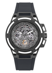  Shop Authentic Guess Matrix Multifunction Grey Dial Grey Rubber Strap Watch for Men - GW0423G3 - Luxxuri