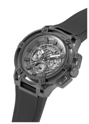  Shop Authentic Guess Matrix Multifunction Grey Dial Grey Rubber Strap Watch for Men - GW0423G3 - Luxxuri