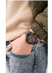  Shop Authentic Guess Matrix Multifunction Grey Dial Grey Rubber Strap Watch for Men - GW0423G3 - Luxxuri