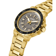  Shop Authentic Guess Track Grey Dial Gold Steel Strap Watch for Men - GW0426G2 - Luxxuri
