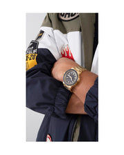  Shop Authentic Guess Track Grey Dial Gold Steel Strap Watch for Men - GW0426G2 - Luxxuri