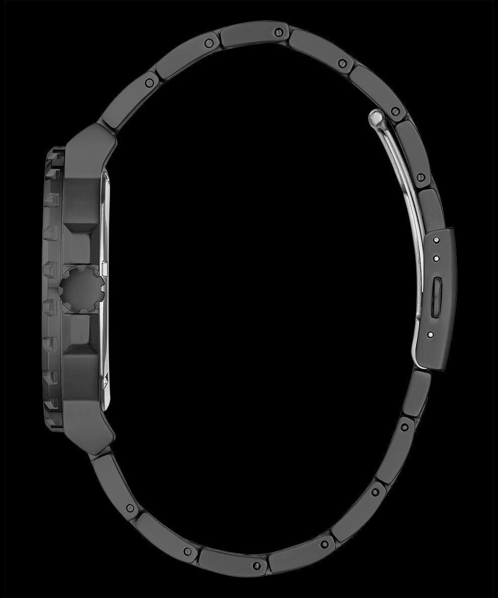  Shop Authentic Guess Track Black Dial Black Steel Strap Watch for Men - GW0426G3 - Luxxuri