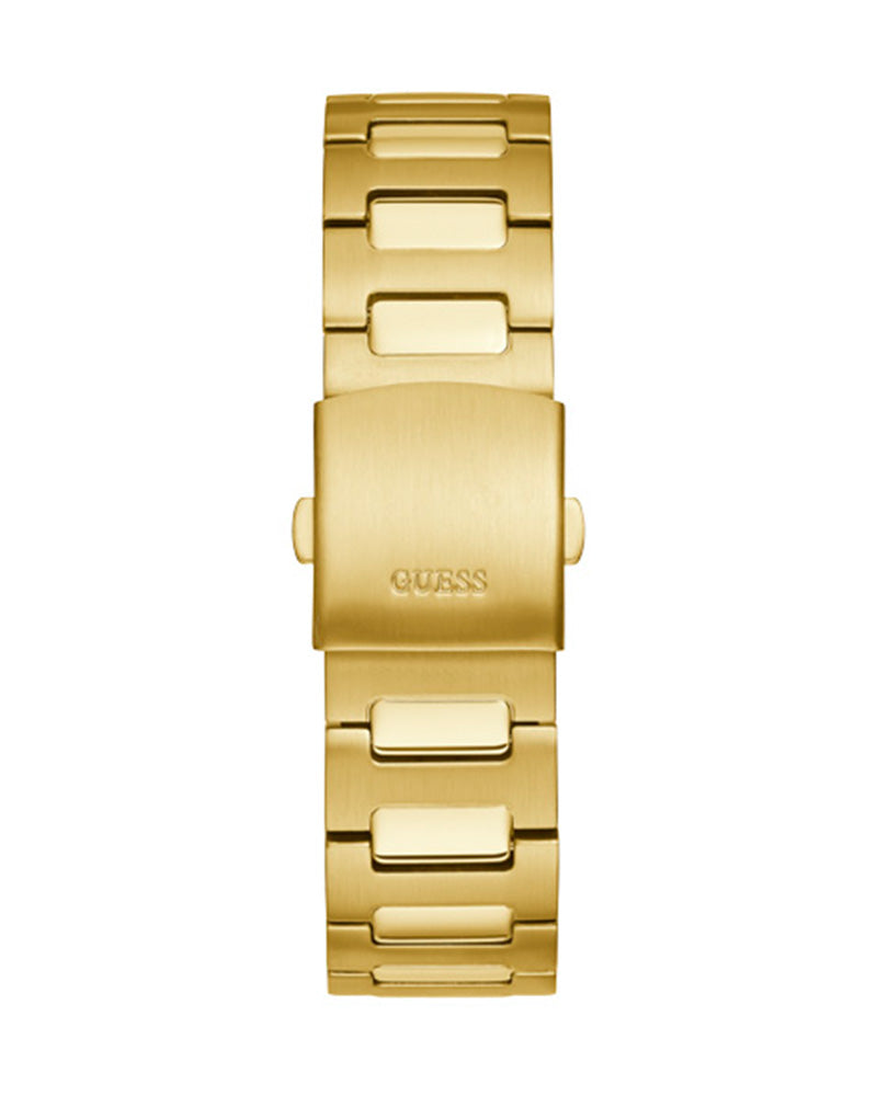  Shop Authentic Guess Scope Quartz Black Dial Gold Steel Strap Watch for Men - GW0427G2 - Luxxuri