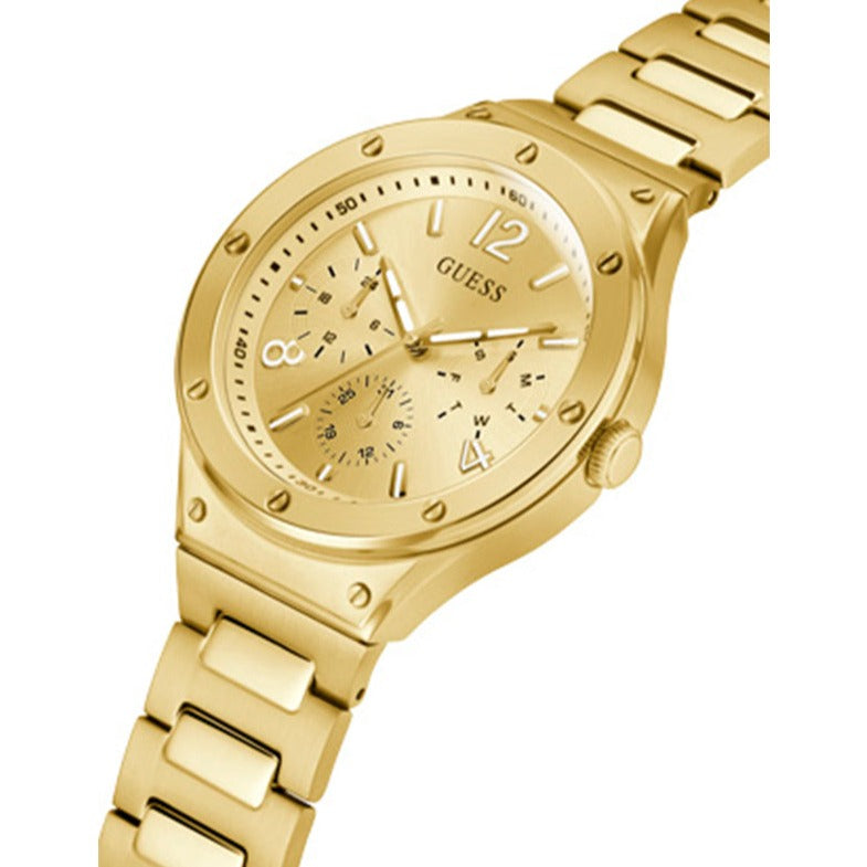  Shop Authentic Guess Scope Gold Dial Gold Steel Strap Watch for Men - GW0454G2 - Luxxuri