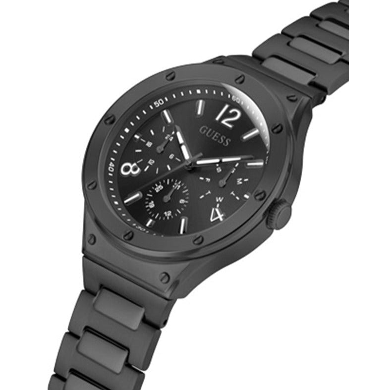  Shop Authentic Guess Scope Multifunction Black Dial Black Steel Strap Watch for Men - GW0454G3 - Luxxuri