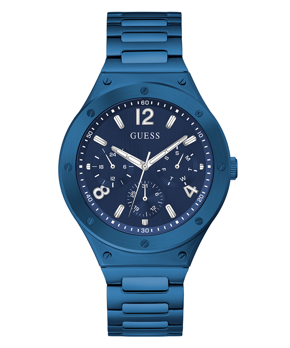  Shop Authentic Guess Scope Multifunction Blue Dial Blue Steel Strap Watch for Men - GW0454G4 - Luxxuri