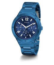  Shop Authentic Guess Scope Multifunction Blue Dial Blue Steel Strap Watch for Men - GW0454G4 - Luxxuri