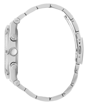  Shop Authentic Guess Multi Function Diamonds Silver Dial Silver Steel Strap Watch For Men - GW0455G1 - Luxxuri