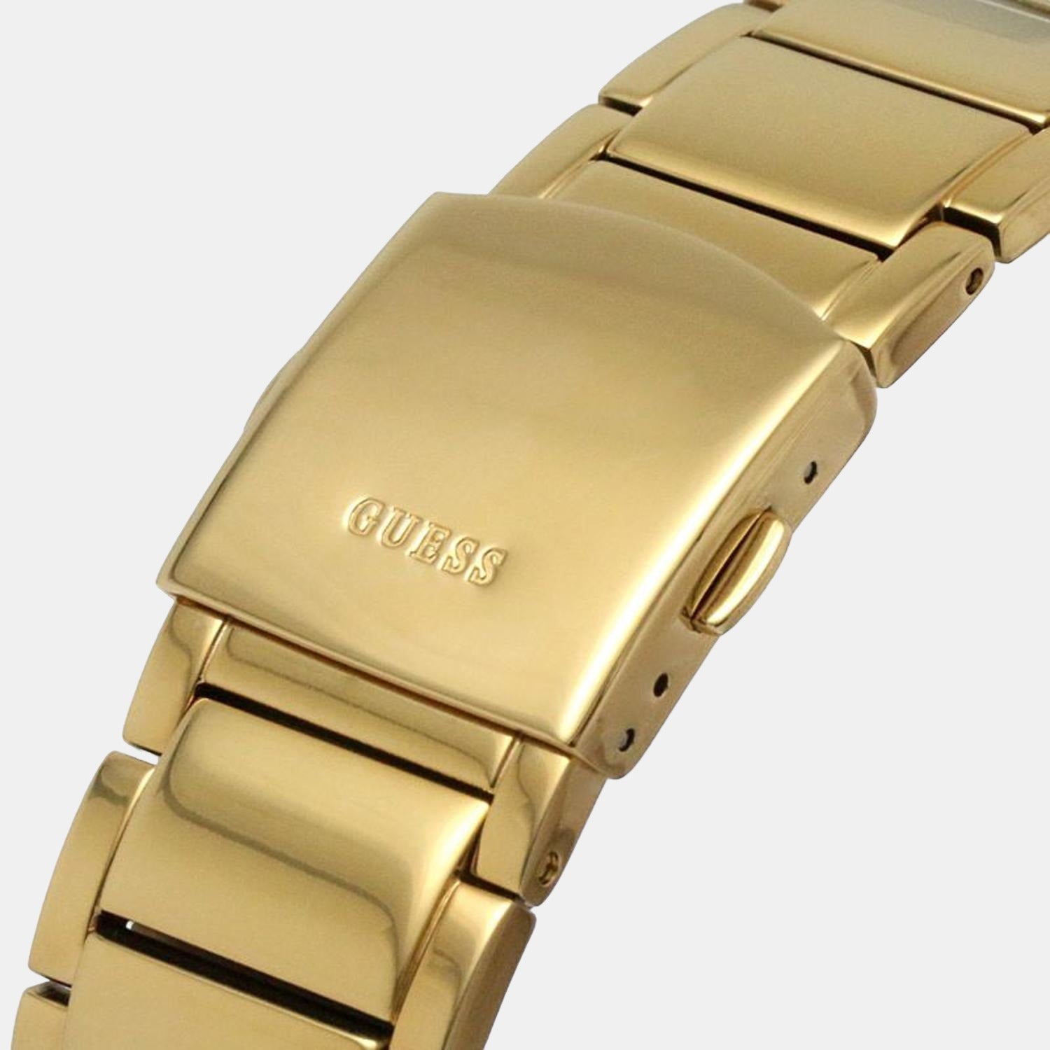  Shop Authentic Guess Phoenix Multi Function Black Dial Gold Steel Strap Watch for Men - GW0456G1 - Luxxuri