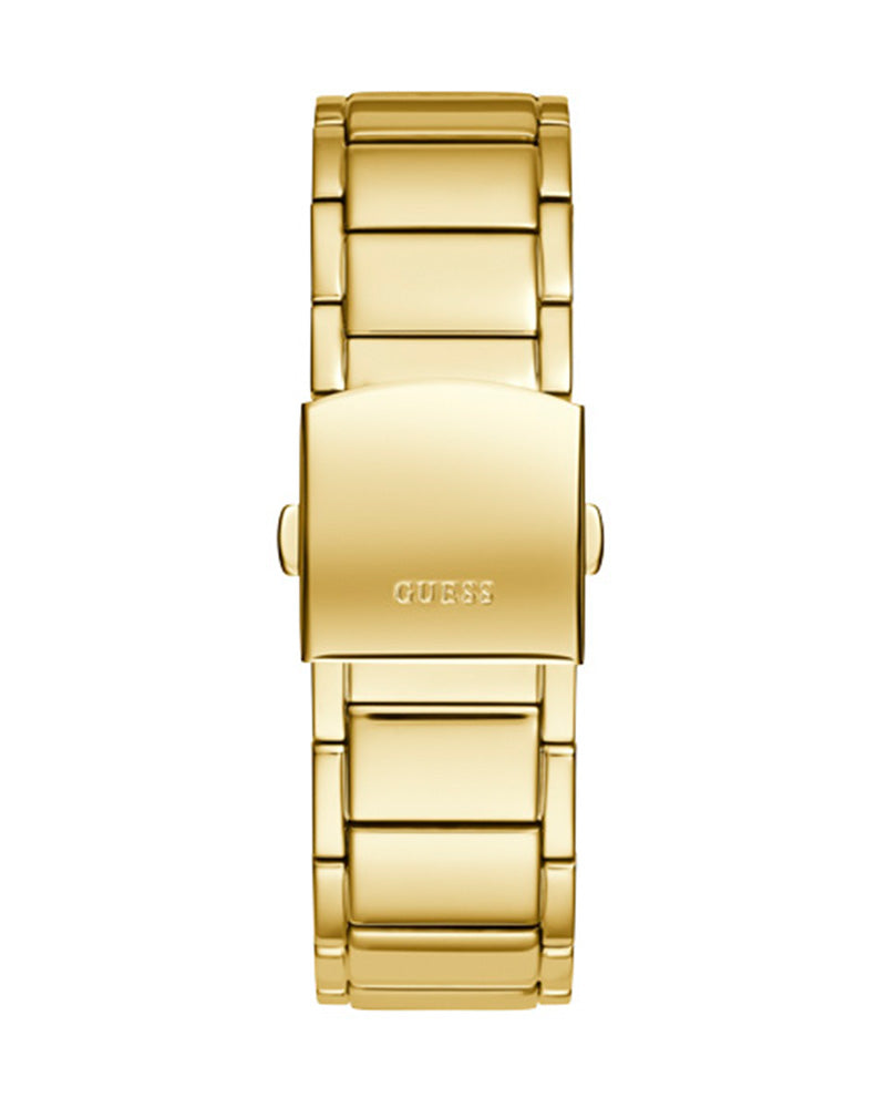  Shop Authentic Guess Phoenix Multi Function Black Dial Gold Steel Strap Watch for Men - GW0456G1 - Luxxuri