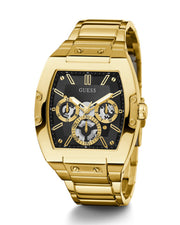  Shop Authentic Guess Phoenix Multi Function Black Dial Gold Steel Strap Watch for Men - GW0456G1 - Luxxuri