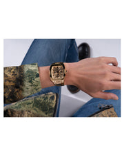  Shop Authentic Guess Phoenix Multi Function Gold Dial Gold Steel Strap Watch for Men - GW0456G2 - Luxxuri
