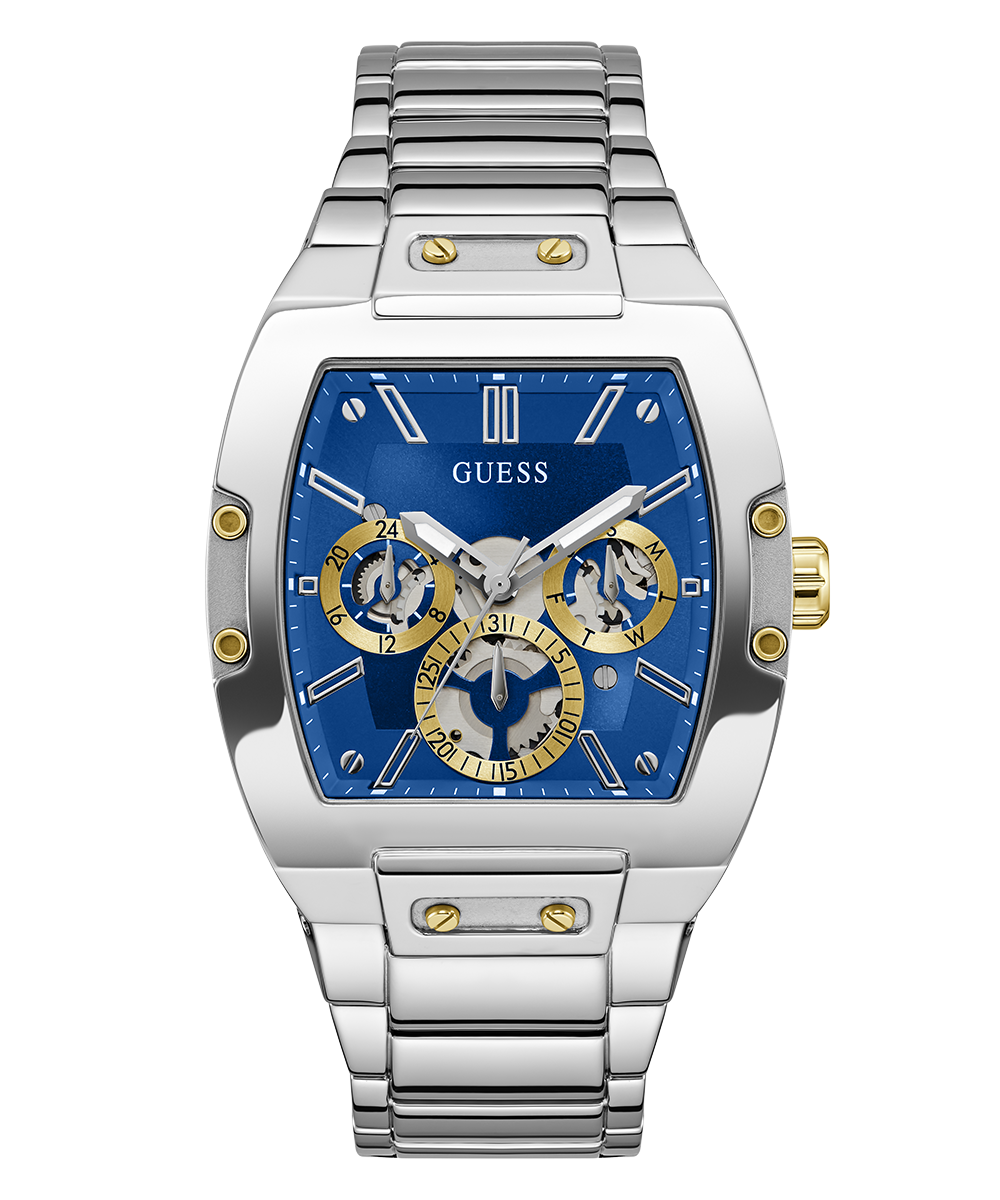  Shop Authentic Guess Phoenix Multifunction Blue Dial Silver Steel Strap Watch For Men - GW0456G5 - Luxxuri
