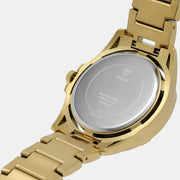  Shop Authentic Guess Queen Quartz Gold Dial Gold Steel Strap Watch For Women - GW0464L2 - Luxxuri