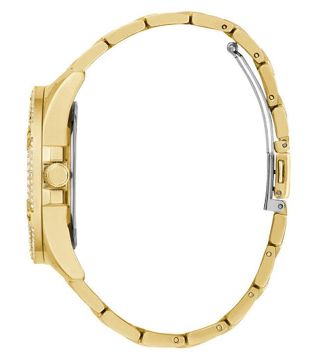  Shop Authentic Guess Queen Quartz Gold Dial Gold Steel Strap Watch For Women - GW0464L2 - Luxxuri