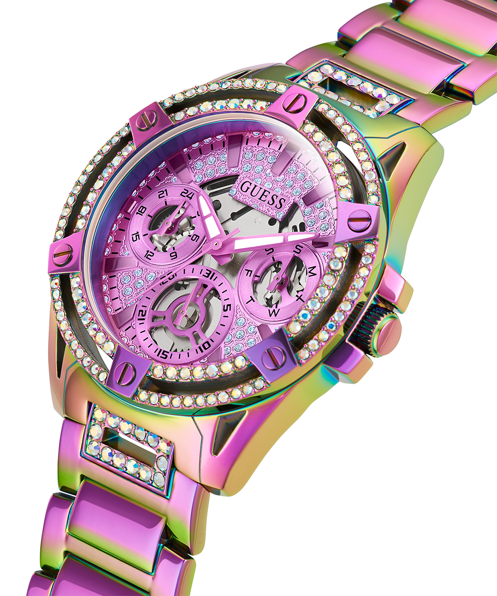  Shop Authentic Guess Queen Multicolor Dial Multicolor Steel Strap Watch For Women - GW0464L4 - Luxxuri