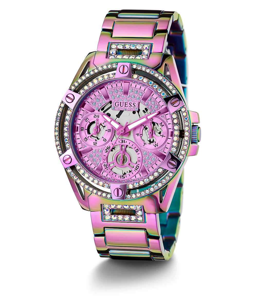  Shop Authentic Guess Queen Multicolor Dial Multicolor Steel Strap Watch For Women - GW0464L4 - Luxxuri