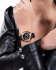  Shop Authentic Guess Cosmic Multifunction Black Dial Black Silicone Strap Watch For Women - GW0466L1 - Luxxuri