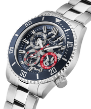  Shop Authentic Guess Axle Multifunction Black Dial Silver Steel Strap Watch For Men - GW0488G1 - Luxxuri