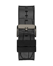  Shop Authentic Guess Edge Chronograph Black Dial Black Leather Strap Watch For Men - GW0492G1 - Luxxuri