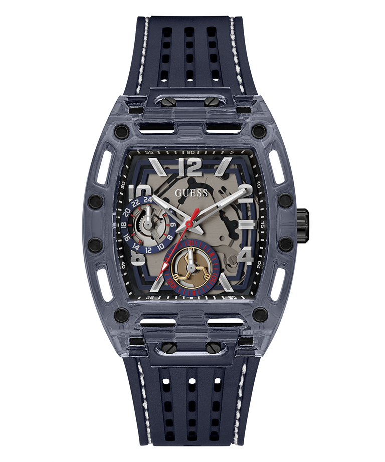  Shop Authentic Guess Phoenix Chronograph Black Dial Black Rubber Strap Watch for Men - GW0499G1 - Luxxuri