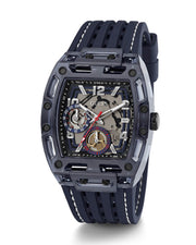  Shop Authentic Guess Phoenix Chronograph Black Dial Black Rubber Strap Watch for Men - GW0499G1 - Luxxuri